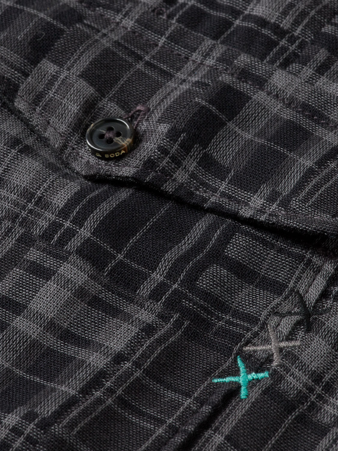 Patchwork flannel shirt - Scotch & Soda NZ