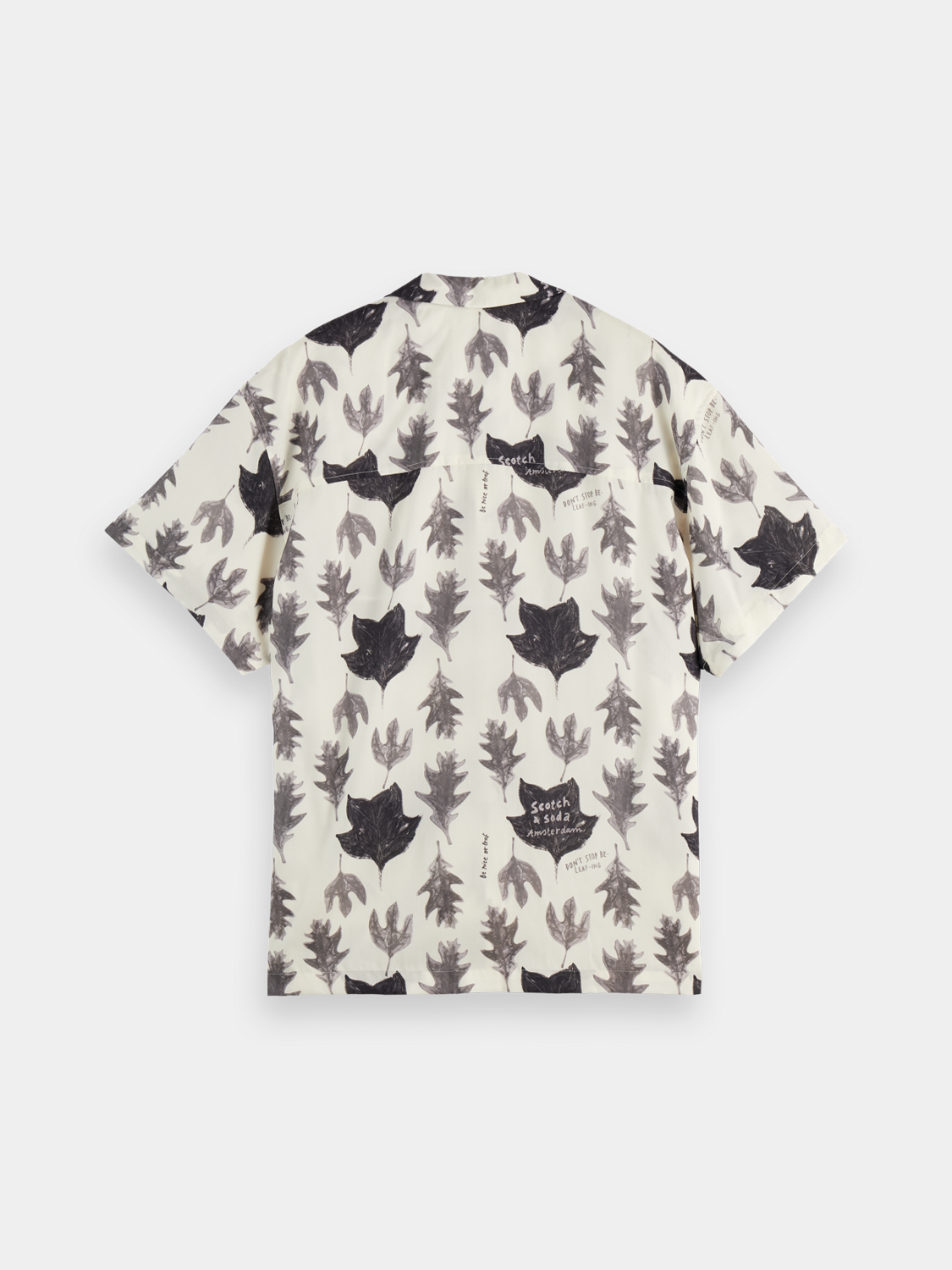 Printed short-sleeved shirt by Scotch & Soda, showcasing a colorful pattern on lightweight fabric.