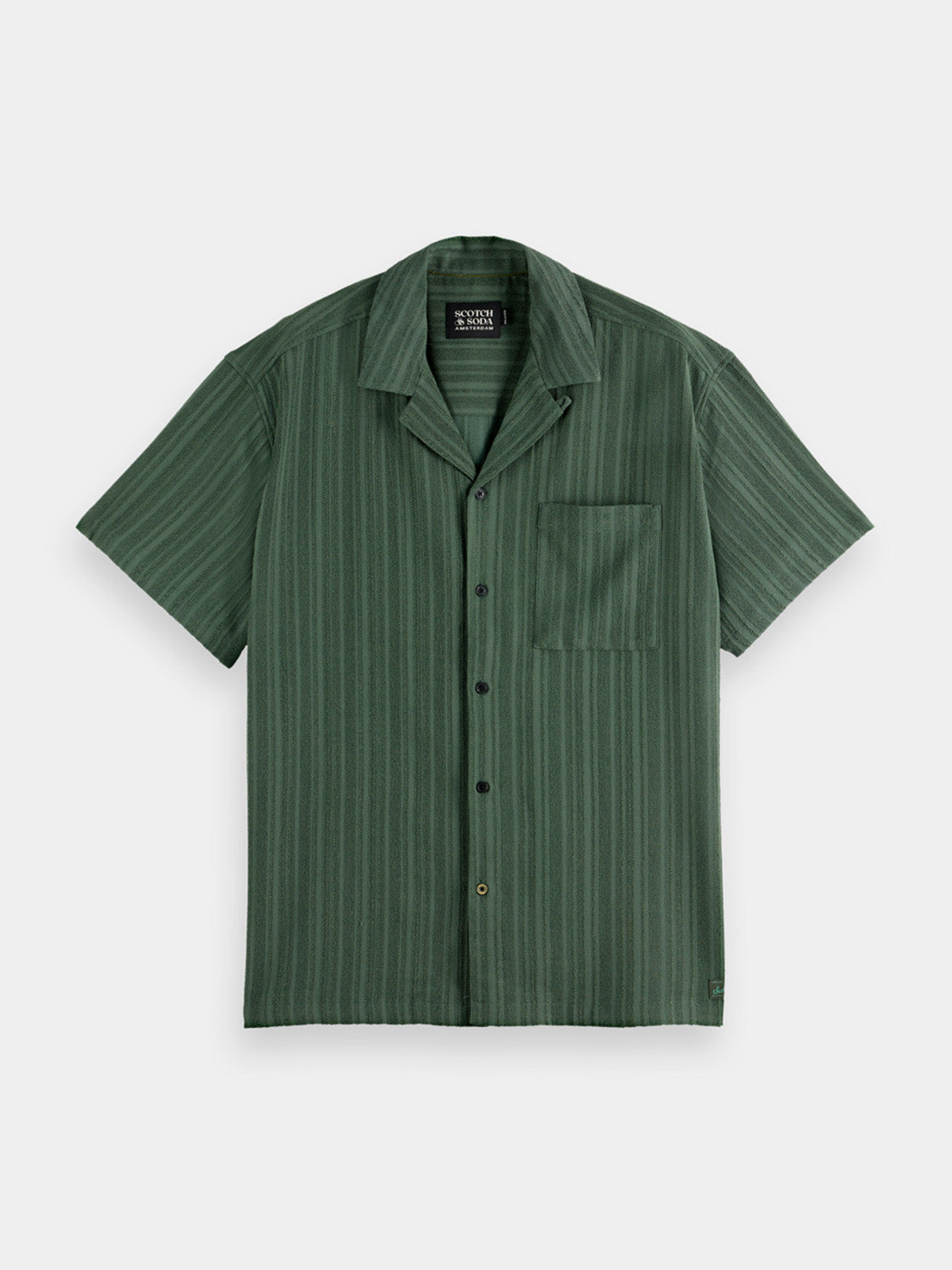 Striped short sleeved shirt - Scotch & Soda NZ