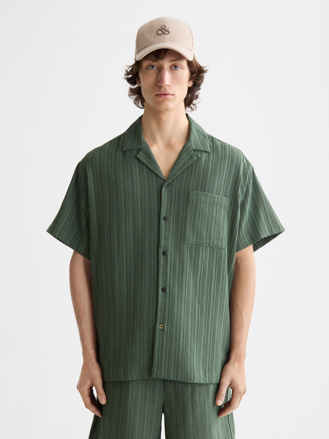 Striped short sleeved shirt - Scotch & Soda NZ