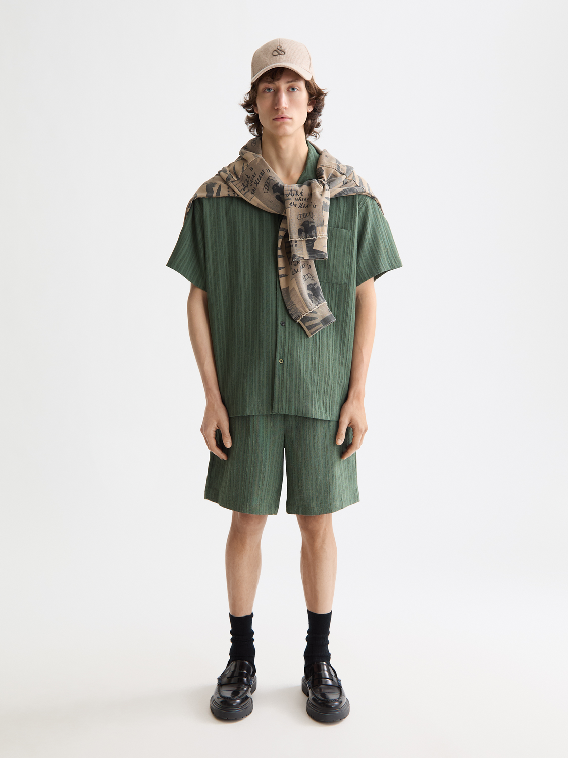 Striped short sleeved shirt - Scotch & Soda NZ