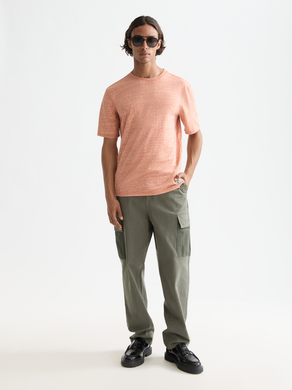 Melange t-shirt - Scotch & Soda NZ