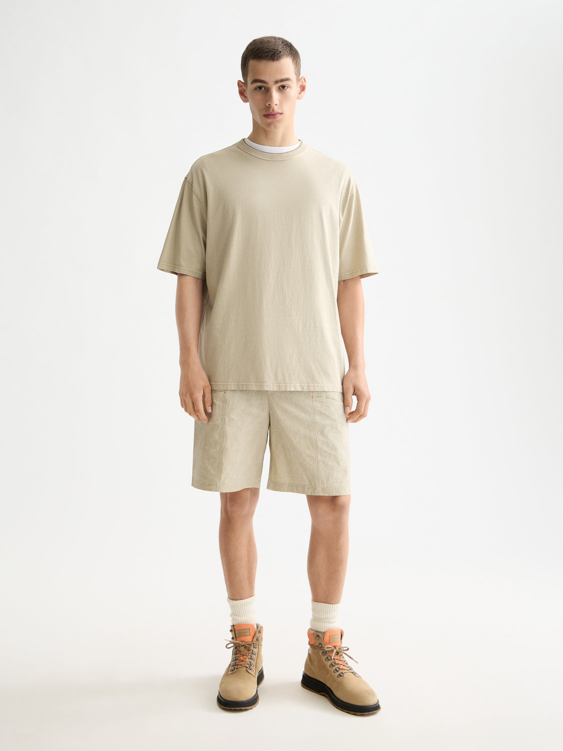 Garment-dyed t-shirt - Scotch & Soda NZ