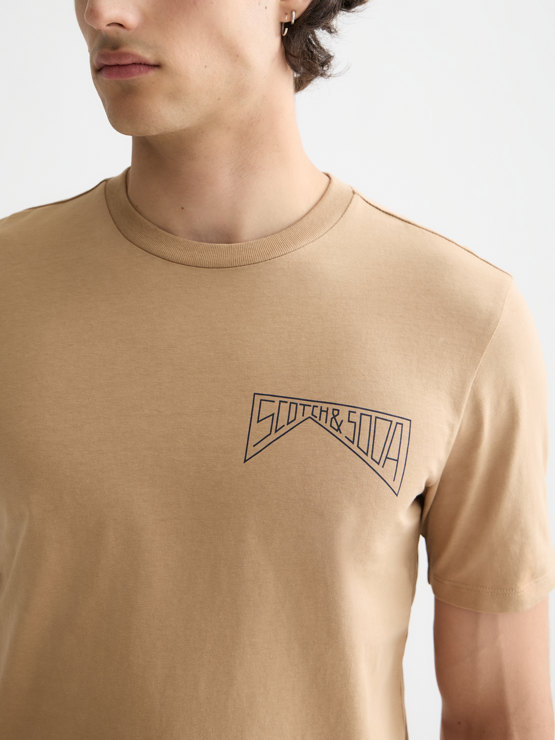 Chest logo t-shirt - Scotch & Soda NZ