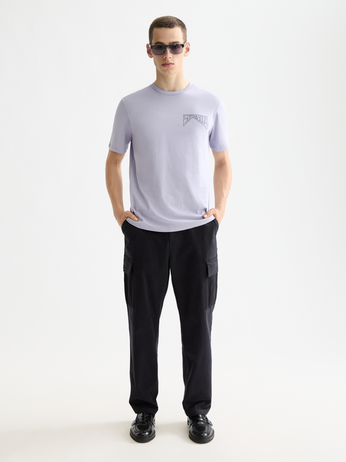 Chest logo t-shirt - Scotch & Soda NZ