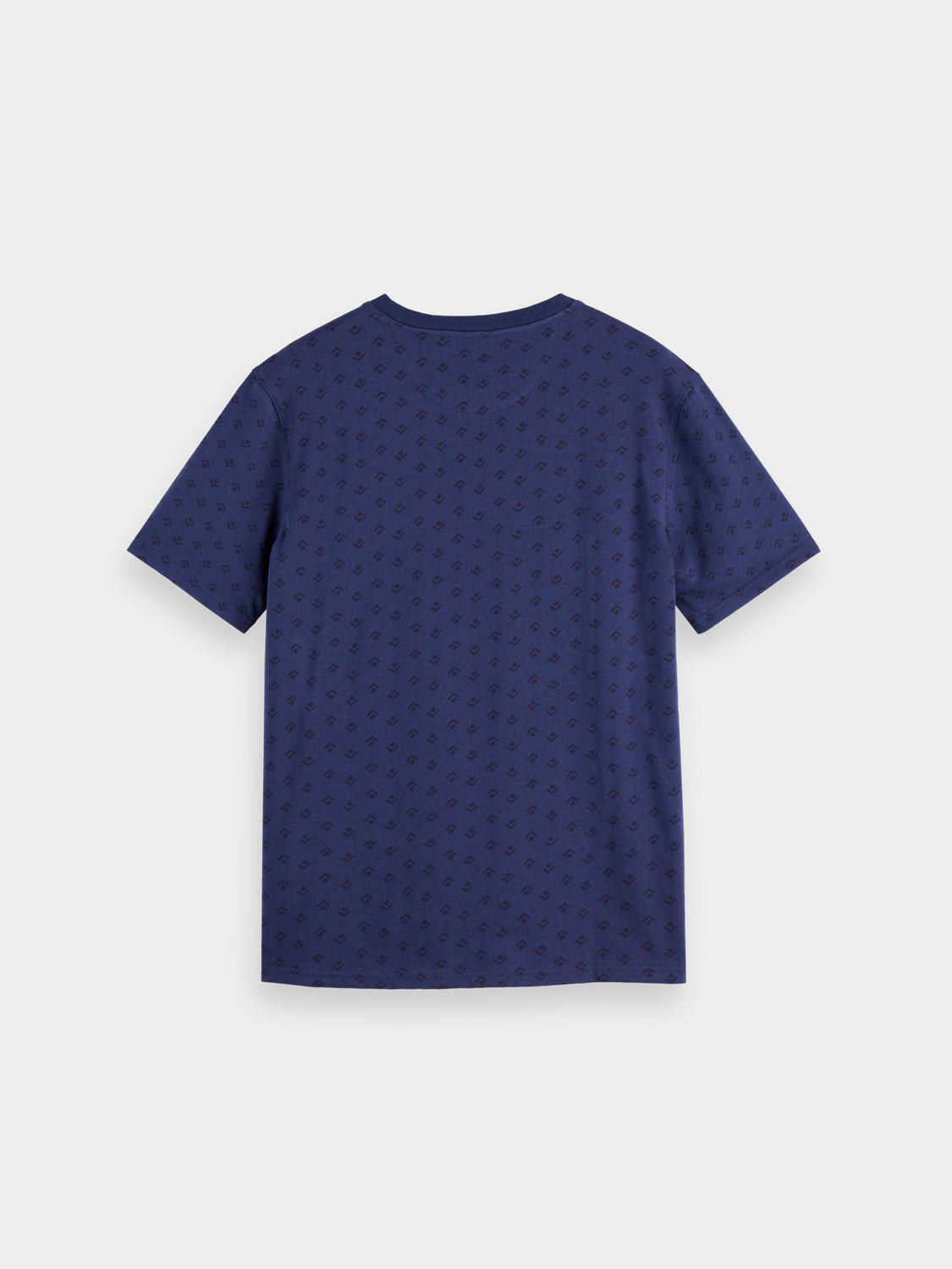 Printed short-sleeve T-shirt from Scotch & Soda, featuring a stylish graphic design on the back.