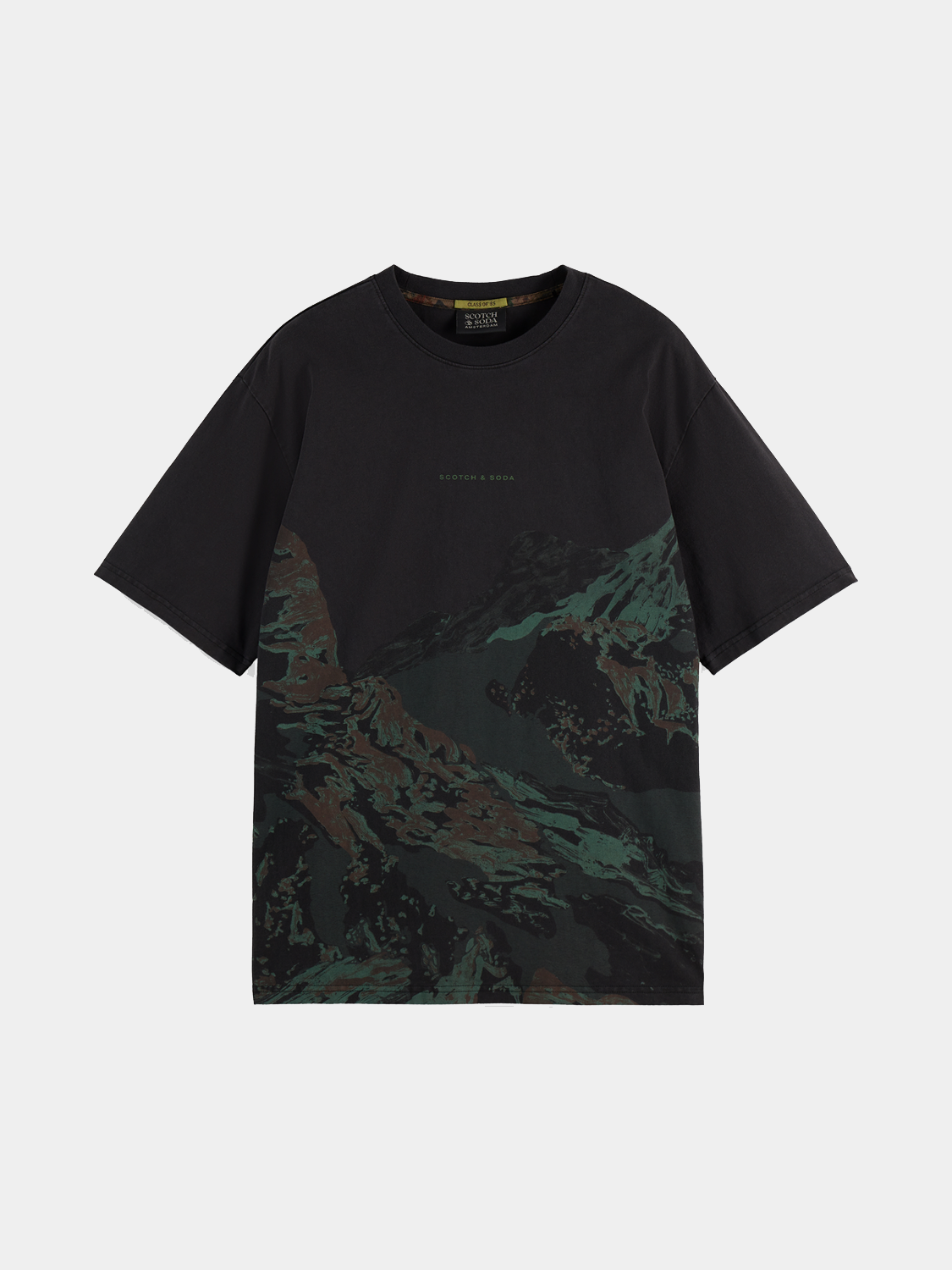 Over-dyed t-shirt - Scotch & Soda NZ