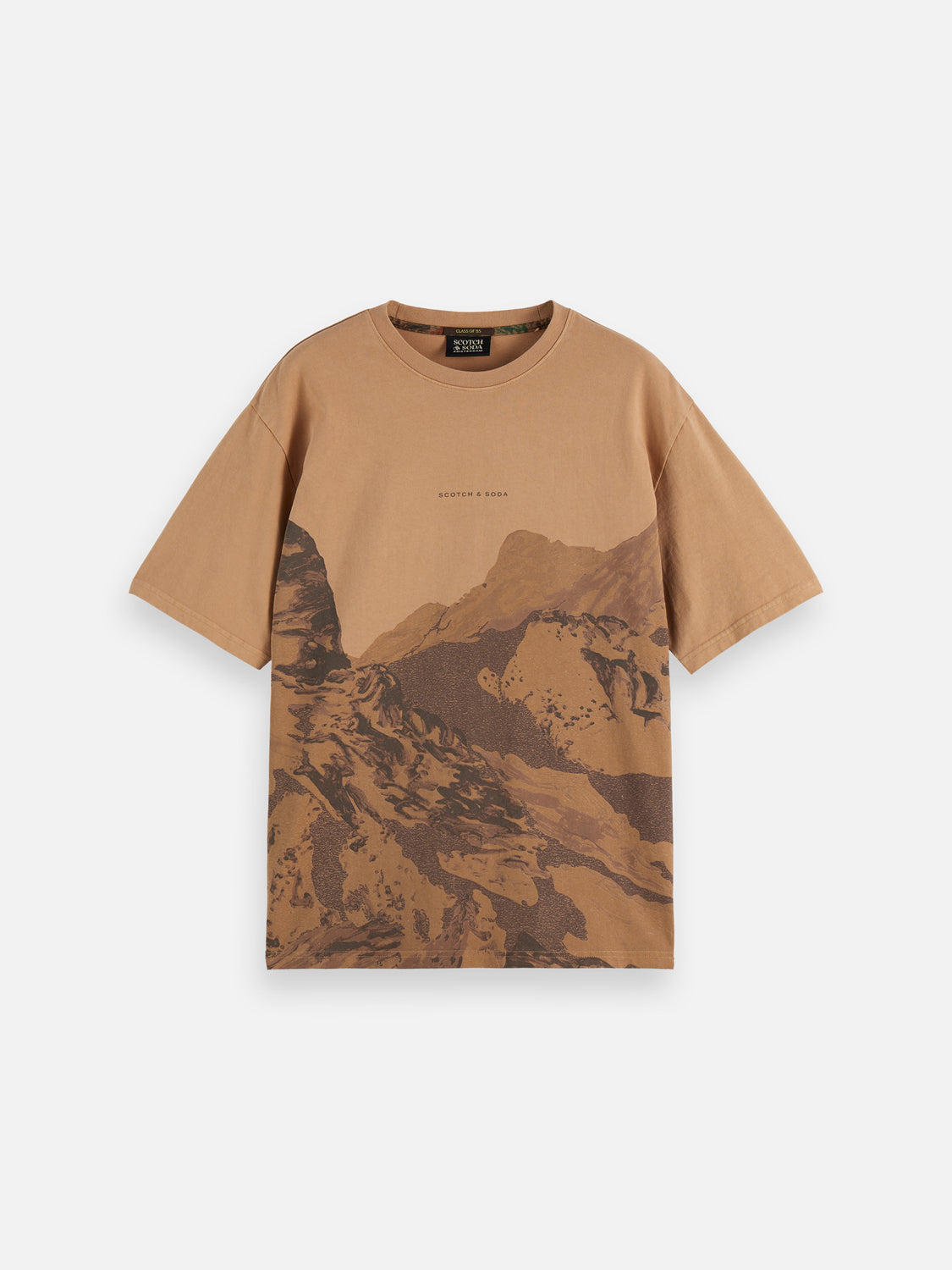 Over-dyed t-shirt - Scotch & Soda NZ