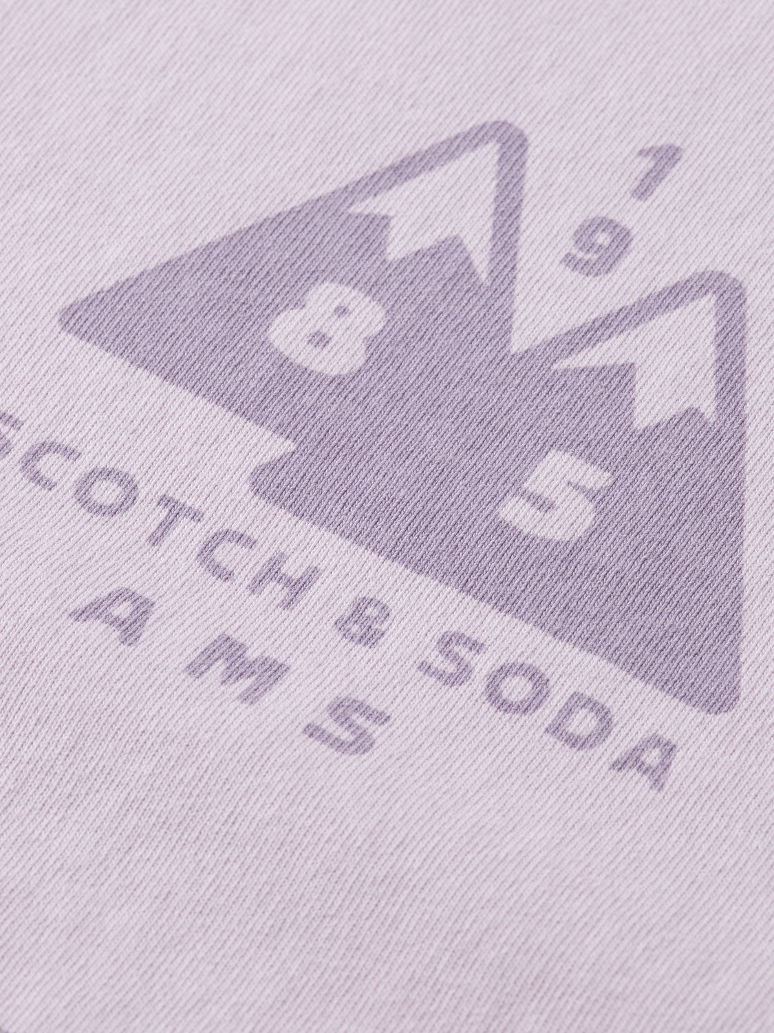 Garment-dyed t-shirt - Scotch & Soda NZ