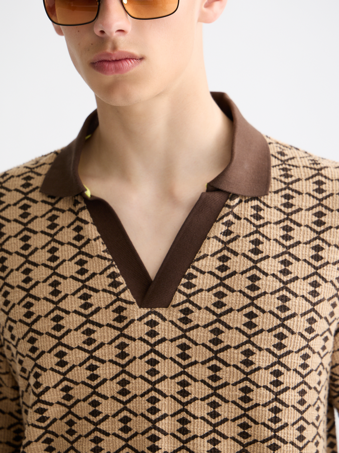 SCOTCH & SODA towelling polo shirt with short sleeves and classic collar, made from soft, absorbent fabric.