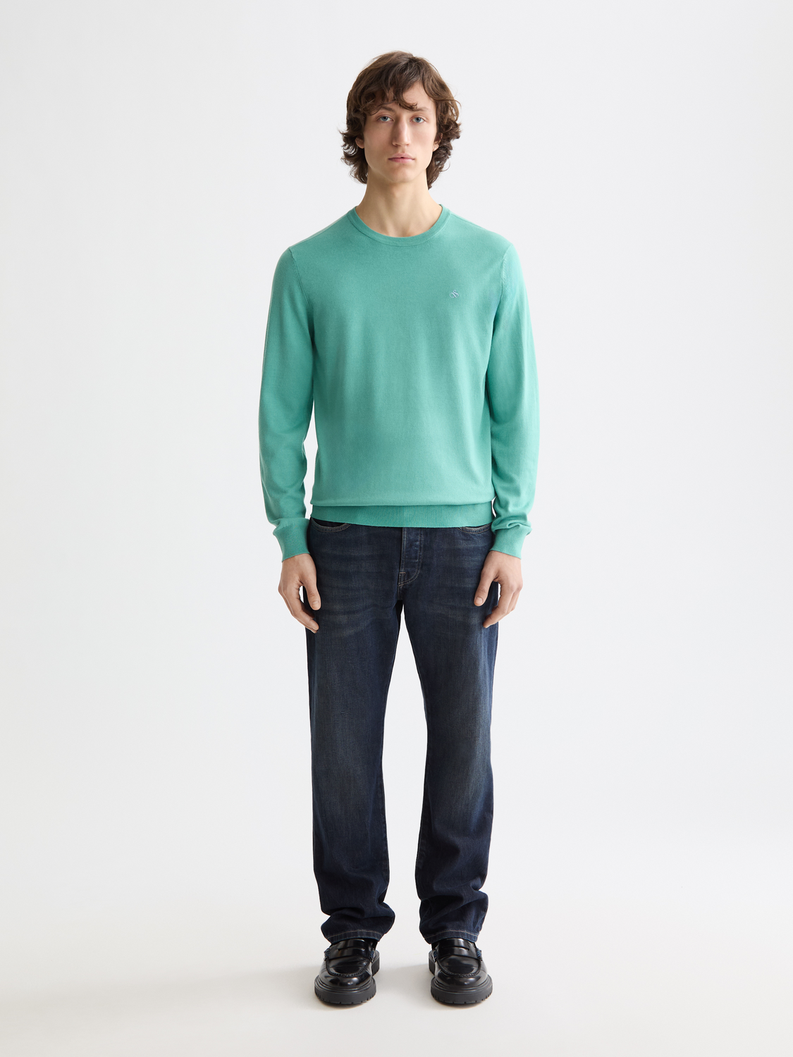Scotch & Soda Ecovero-blend knitwear pullover in a stylish design, featuring a cozy fit and soft fabric texture.