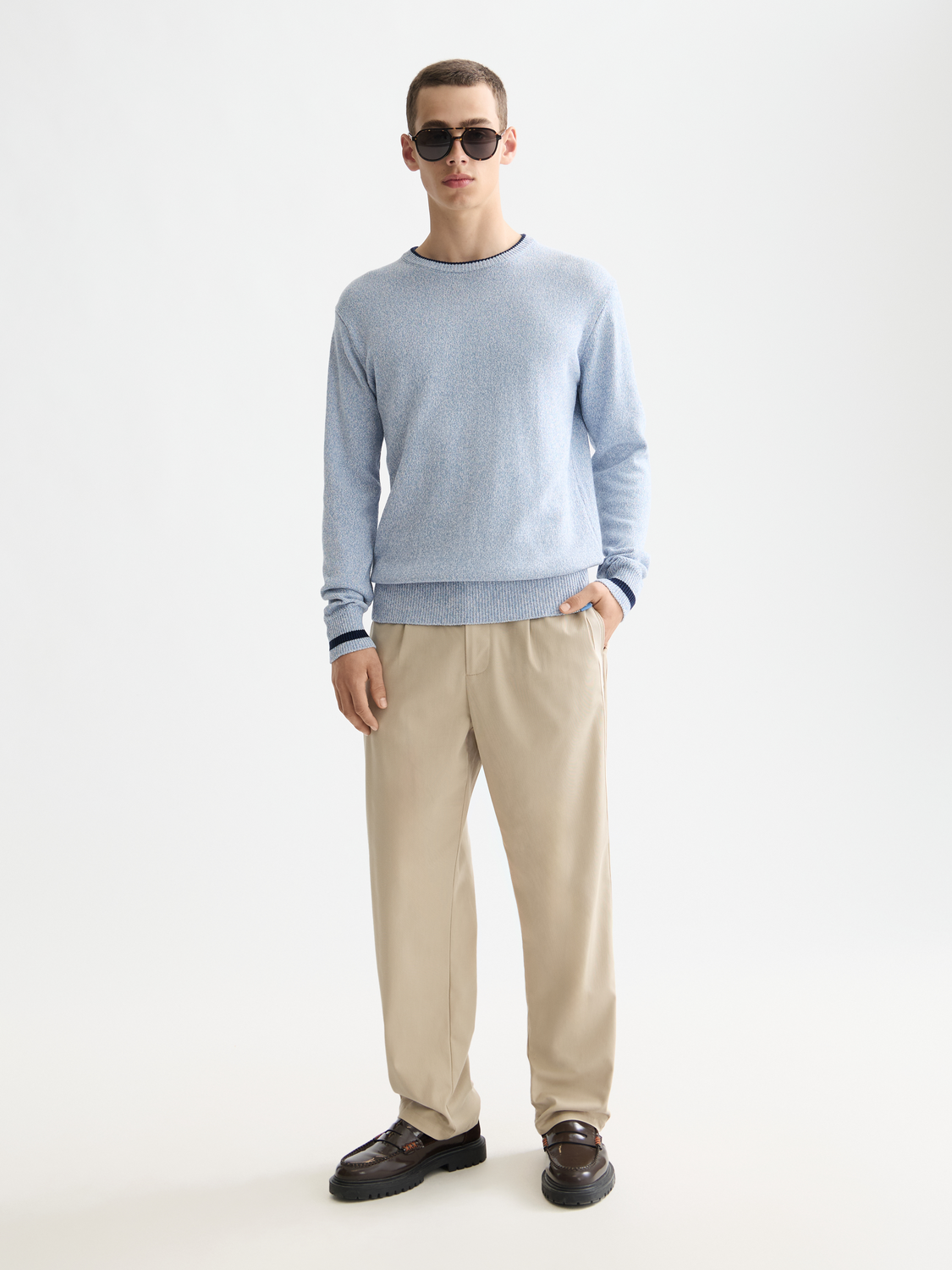 Melange pullover - Scotch & Soda NZ