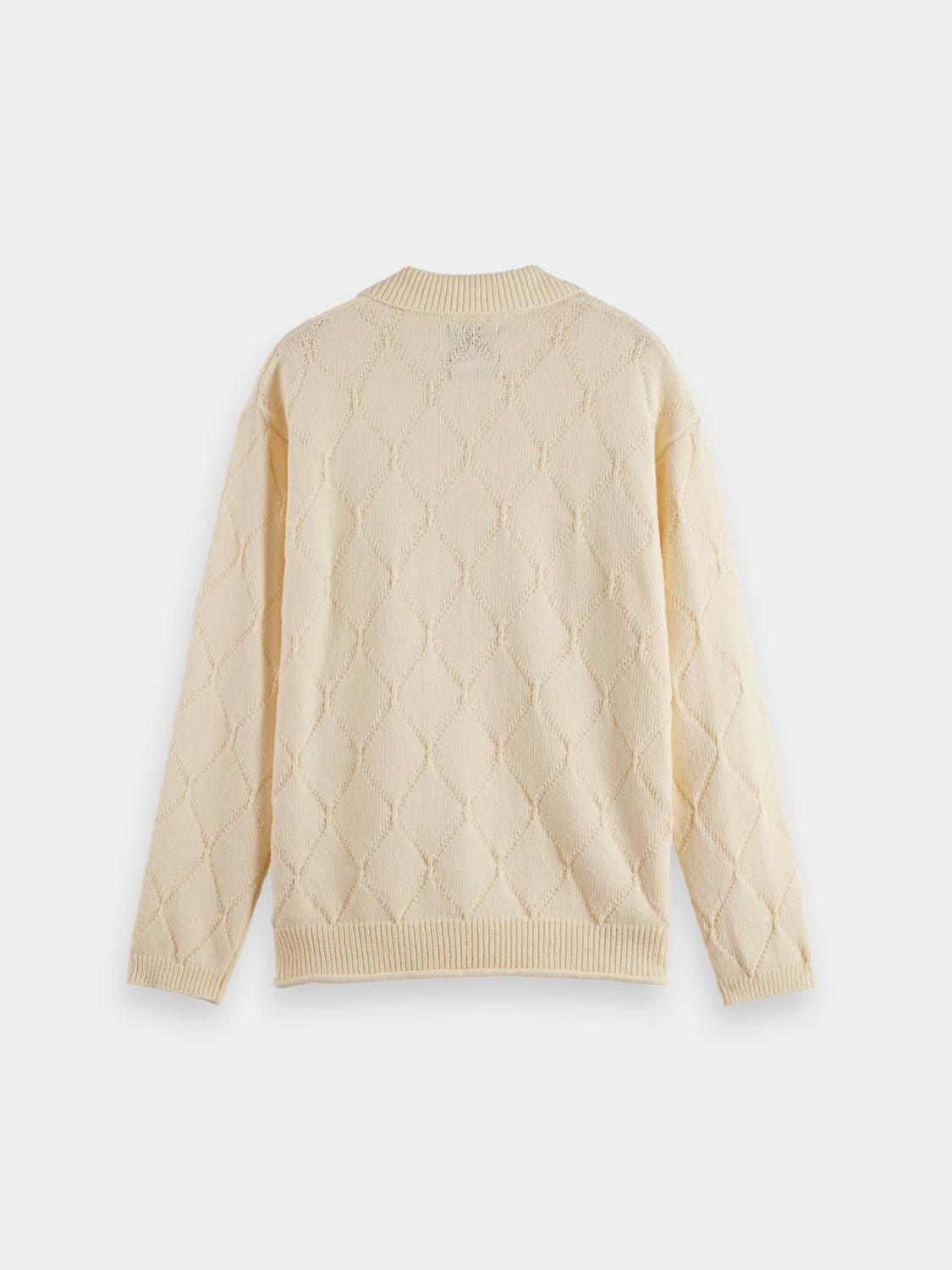 Knitted long sleeved shirt - Scotch & Soda NZ