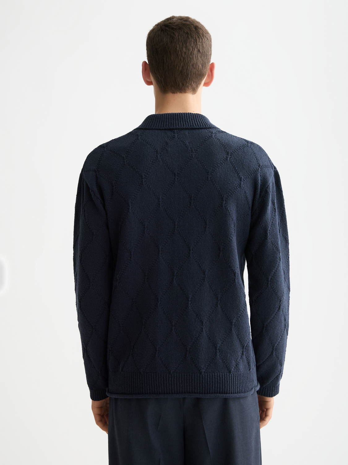 Knitted long sleeved shirt - Scotch & Soda NZ