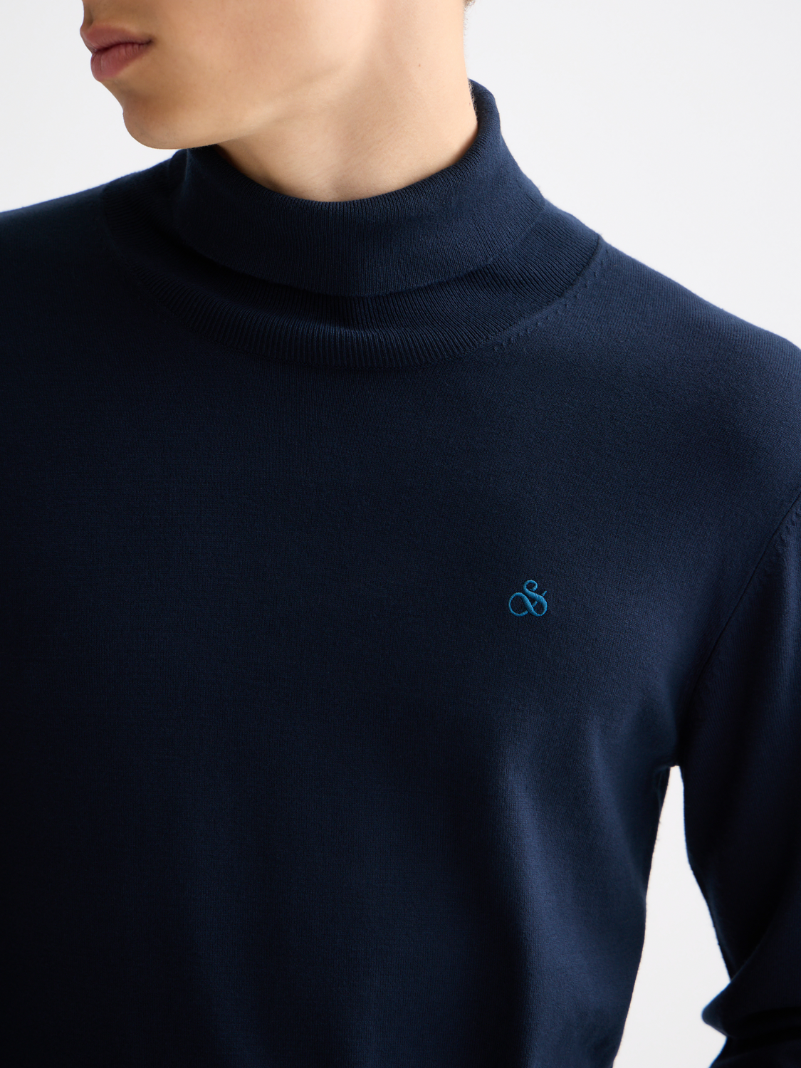 Knitwear turtleneck sweater by Scotch & Soda in a cozy, textured fabric with a classic fit.