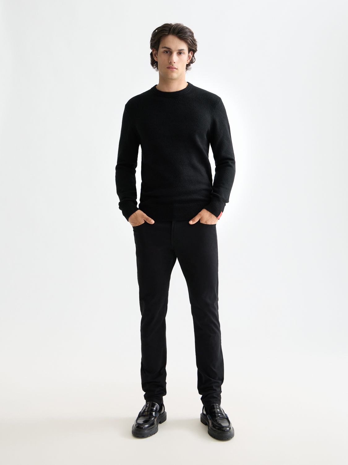 Soft knit pullover from SCOTCH & SODA, featuring a cozy knitwear design in neutral tones.