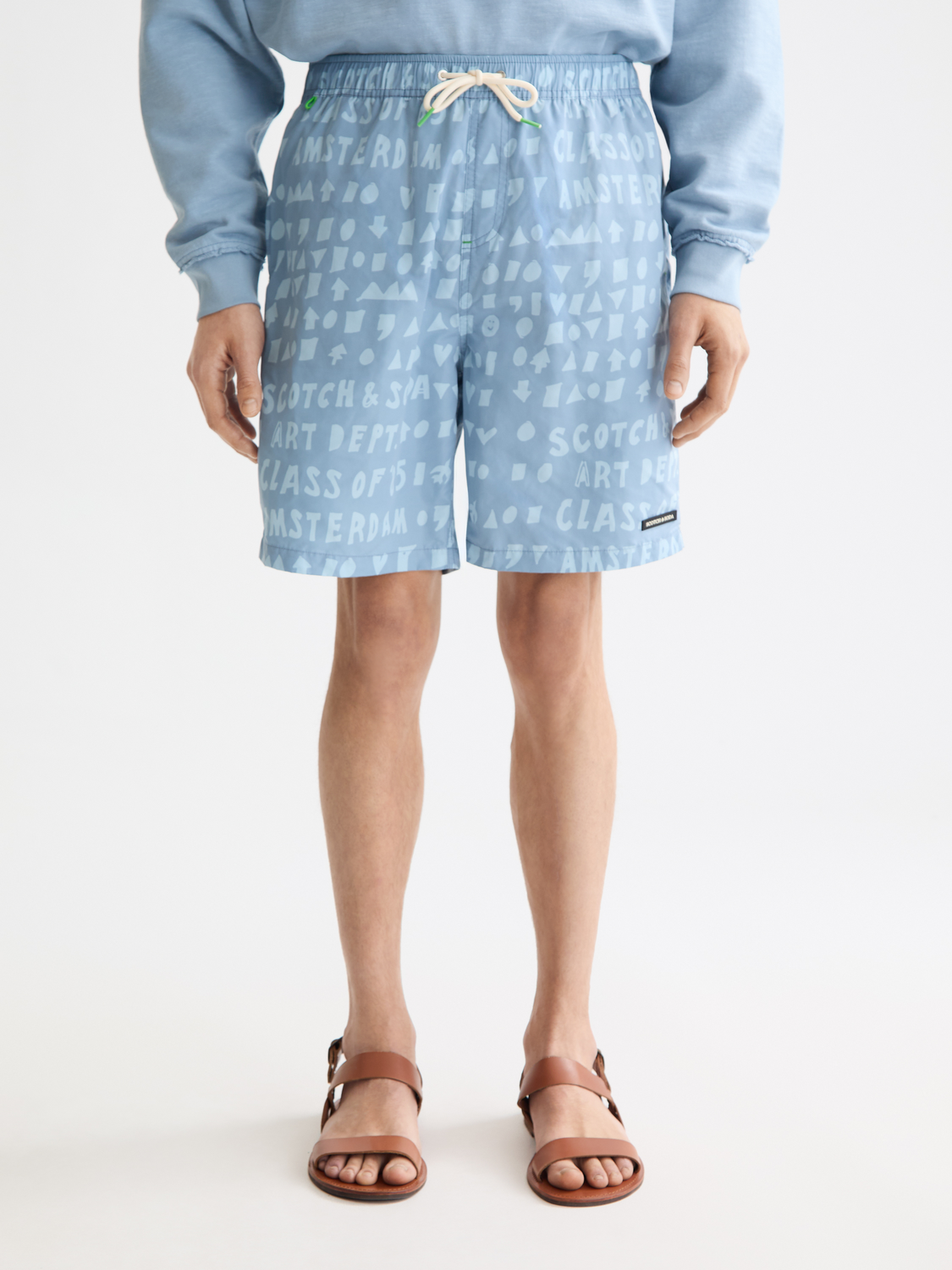 Printed swimshorts - Scotch & Soda NZ