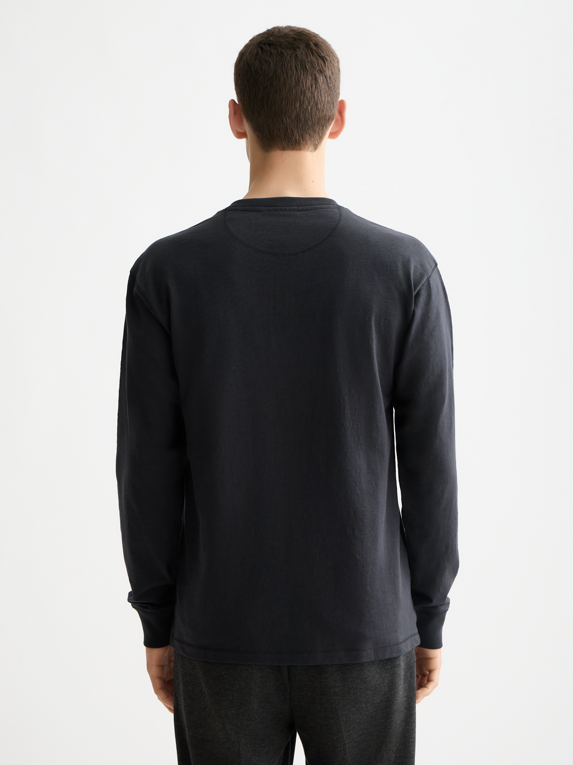 Slub Henley shirt - Scotch & Soda NZ