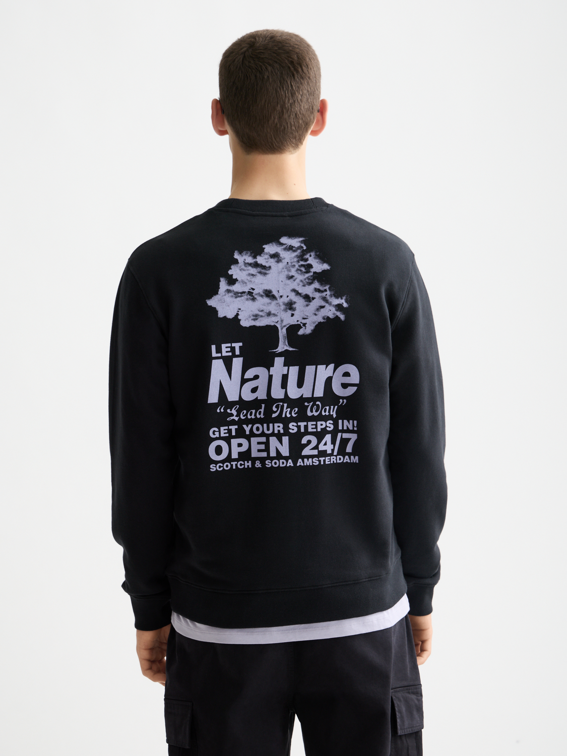 Artwork sweatshirt - Scotch & Soda NZ