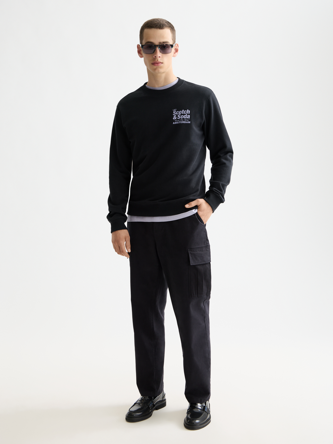 Artwork sweatshirt - Scotch & Soda NZ