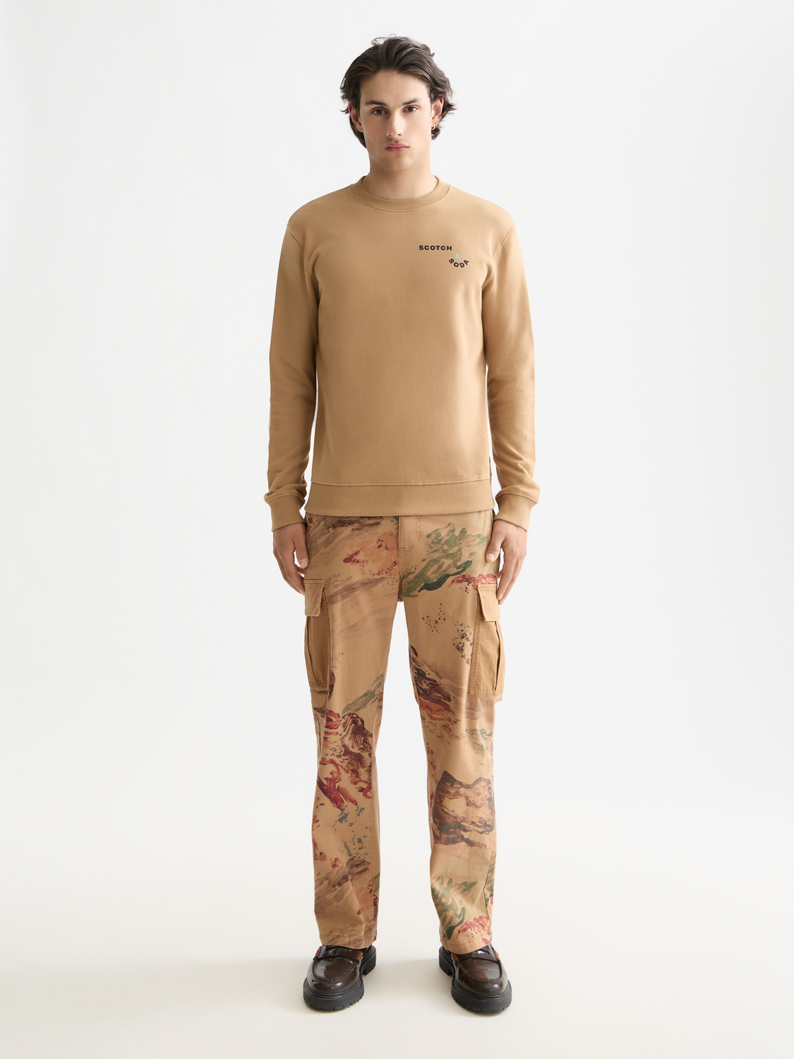 Artwork sweatshirt - Scotch & Soda NZ