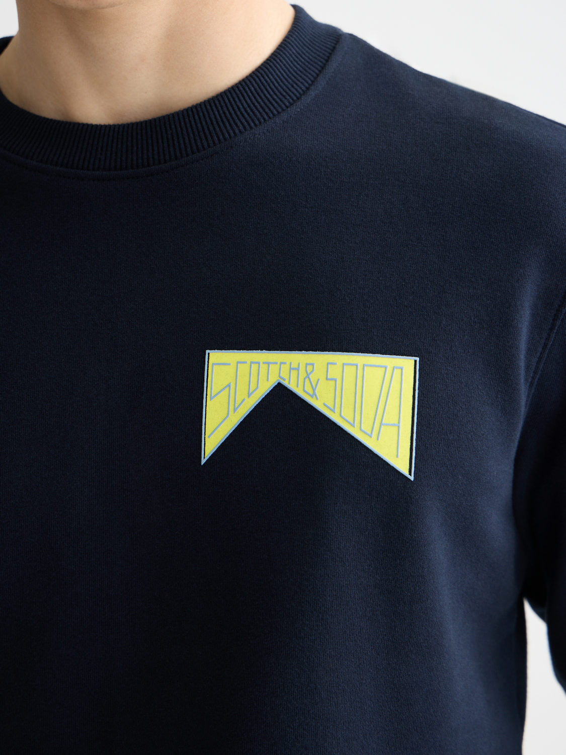 Artwork sweatshirt - Scotch & Soda NZ