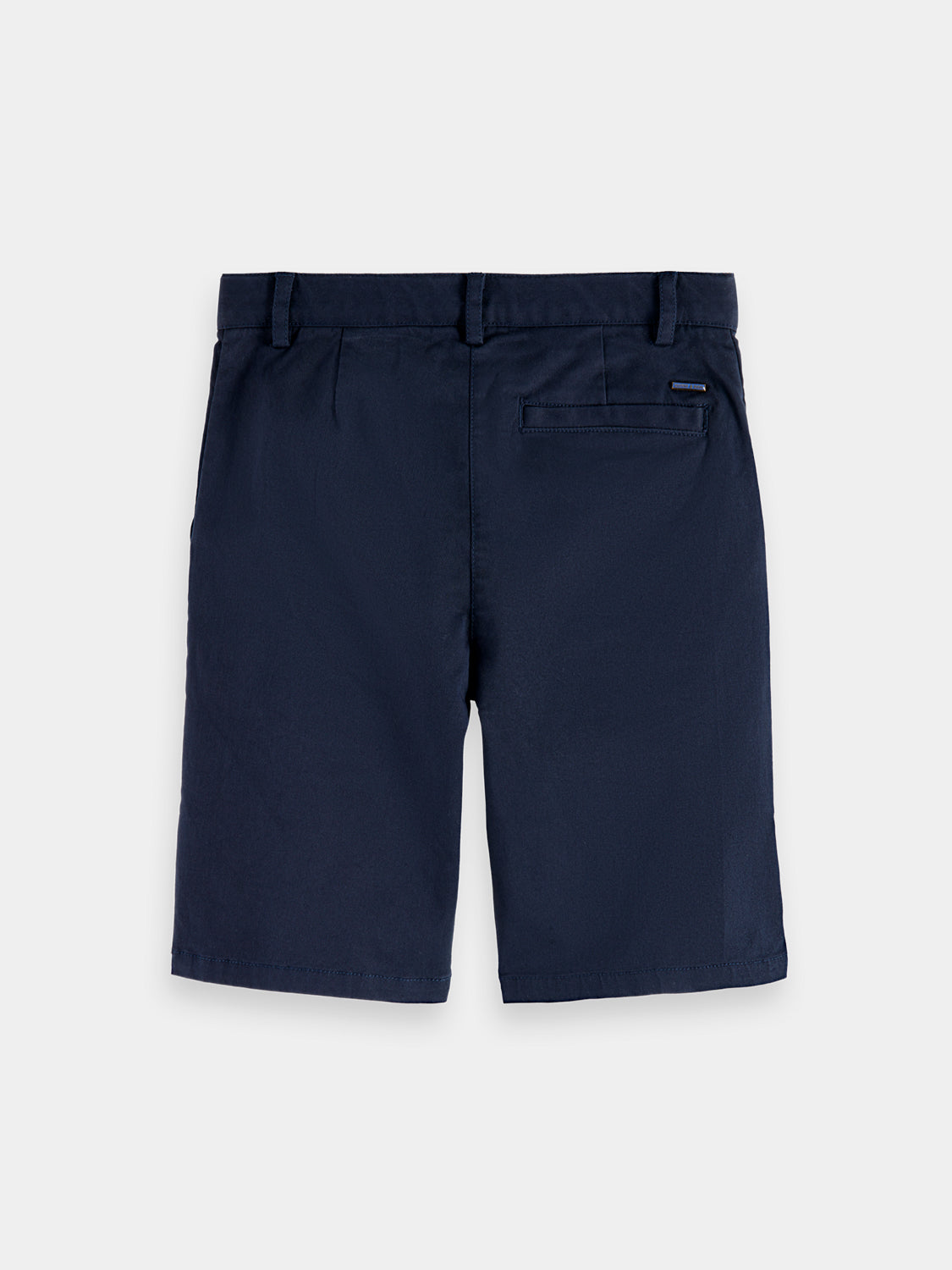 Kids' classic chino shorts by Scotch & Soda in dark color, featuring a comfortable fit and casual style.