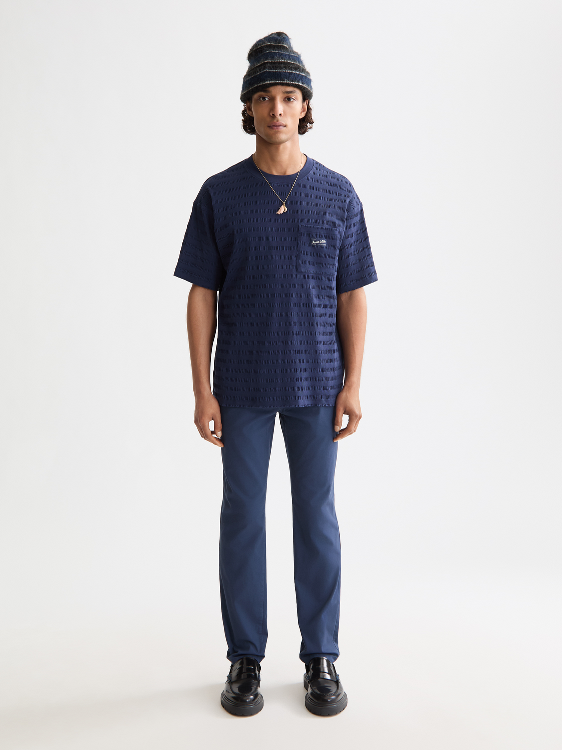 Textured t-shirt - Scotch & Soda NZ