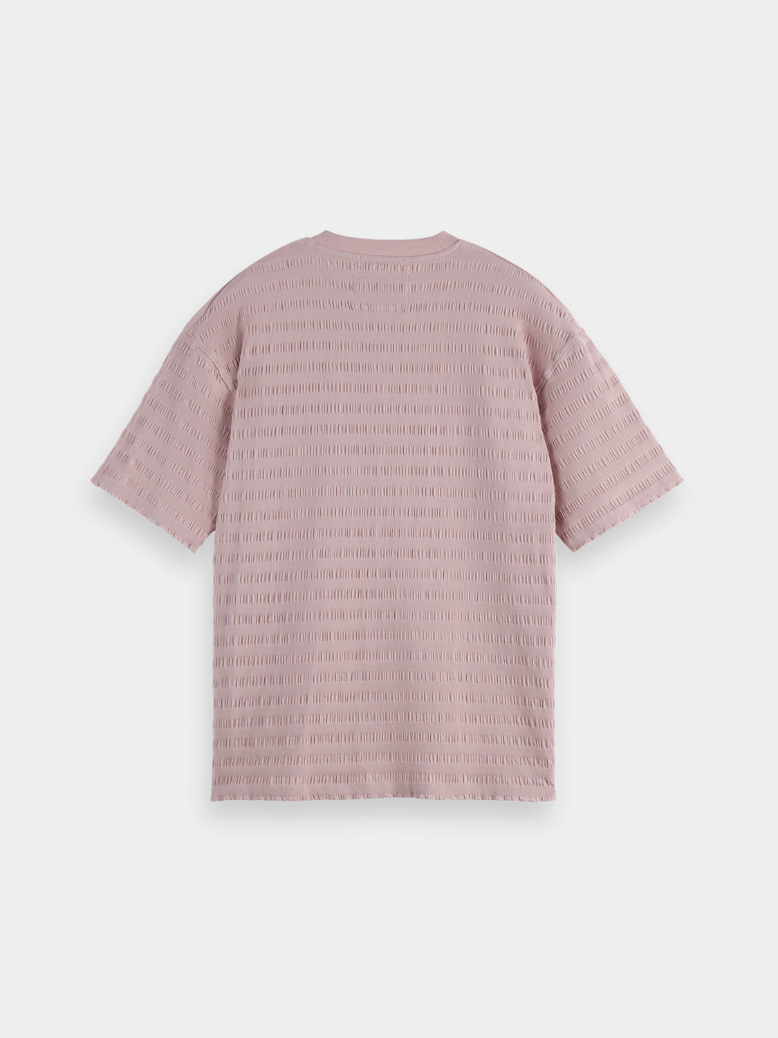 Textured t-shirt - Scotch & Soda NZ