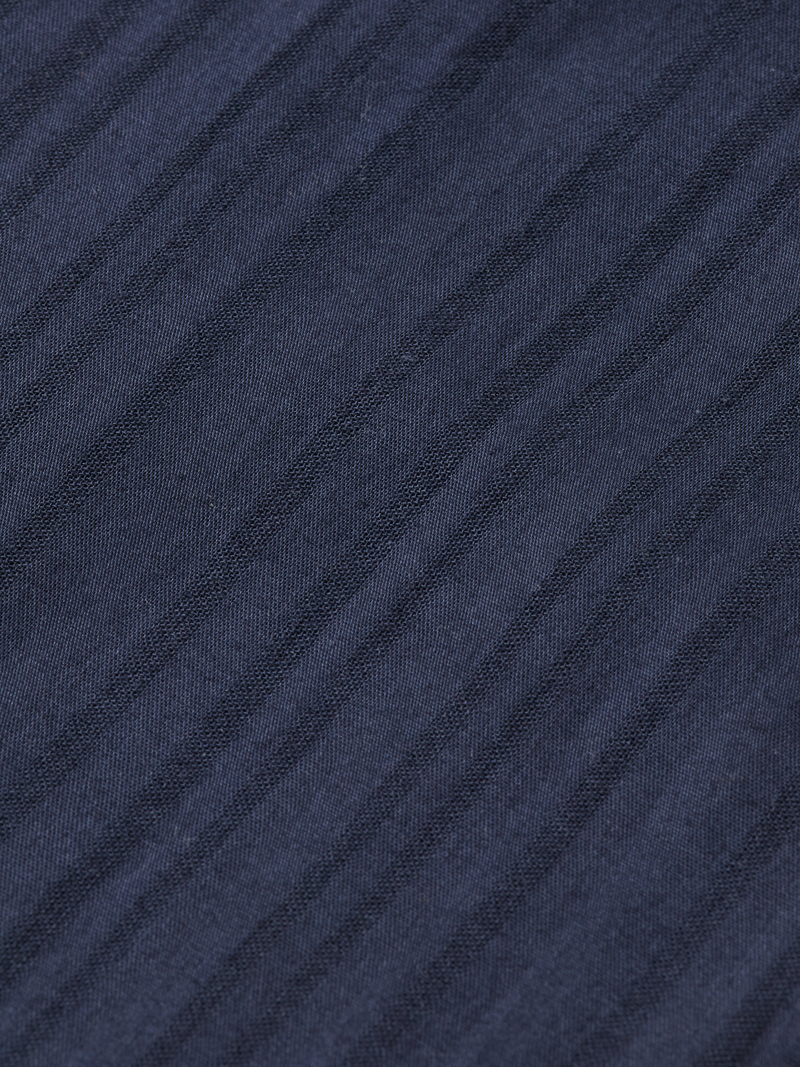 Striped short-sleeved shirt by Scotch & Soda, casual men's S/S shirt with blue and white horizontal stripes, front view.