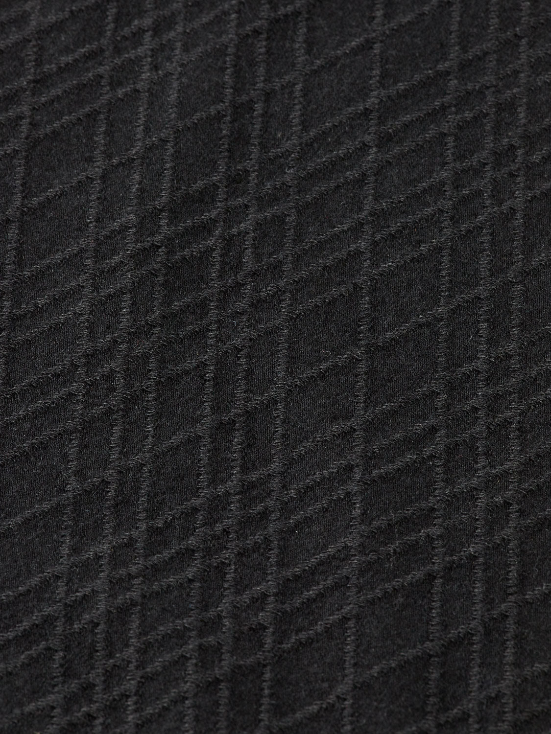SCOTCH & SODA jacquard long-sleeved T-shirt with intricate pattern, stylish L/S tee for men or women, close-up view.