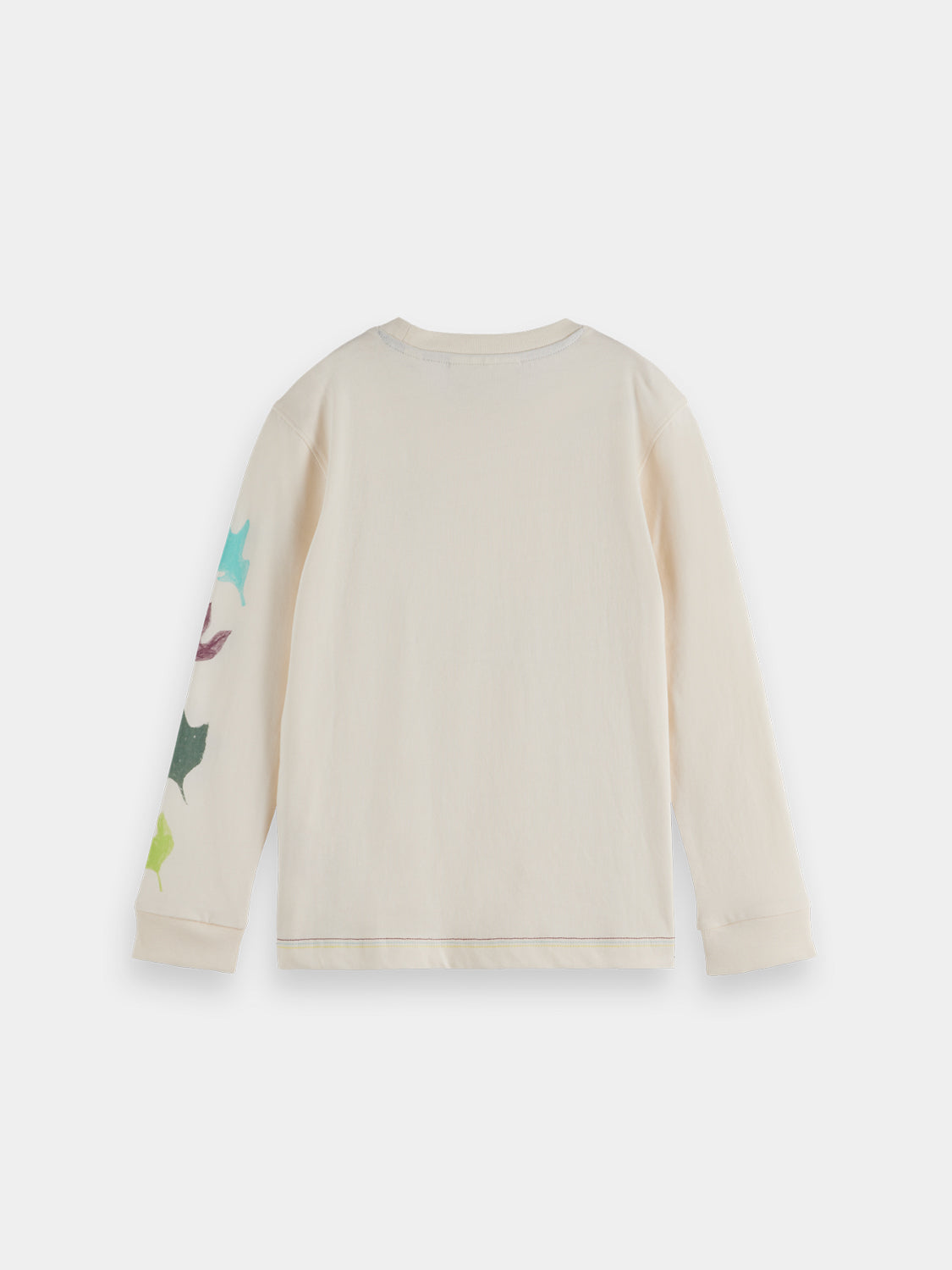 Kids - Artwork long sleeved t-shirt - Scotch & Soda NZ