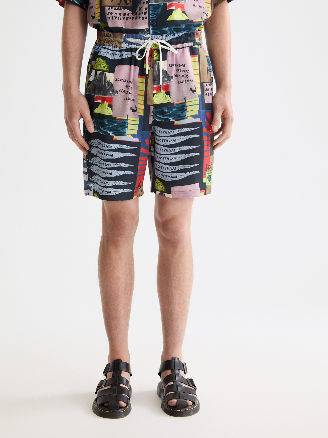Fave printed shorts - Scotch & Soda NZ