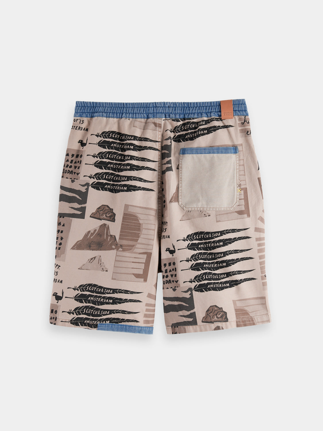Fave printed shorts - Scotch & Soda NZ