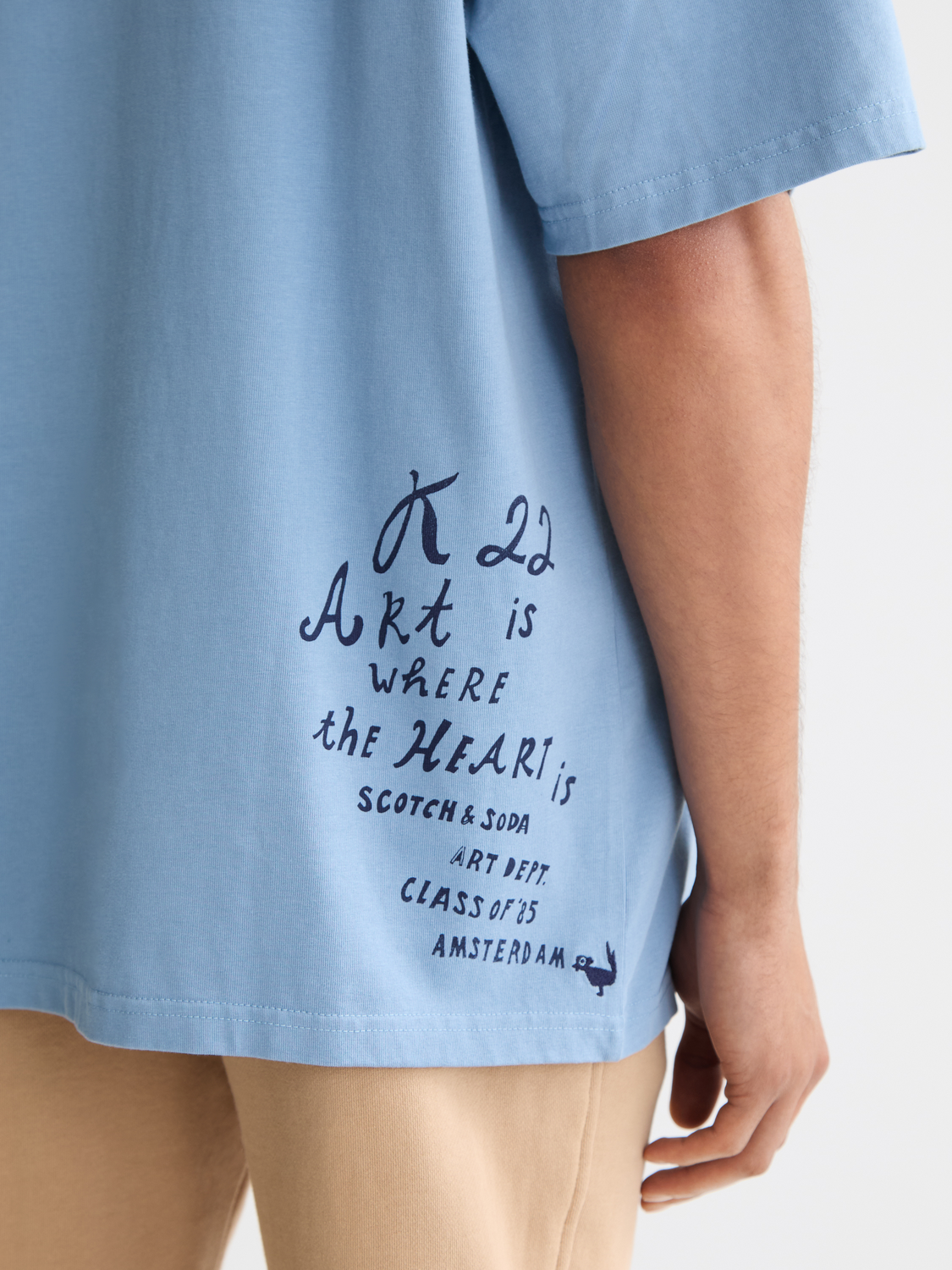 Artwork t-shirt - Scotch & Soda NZ