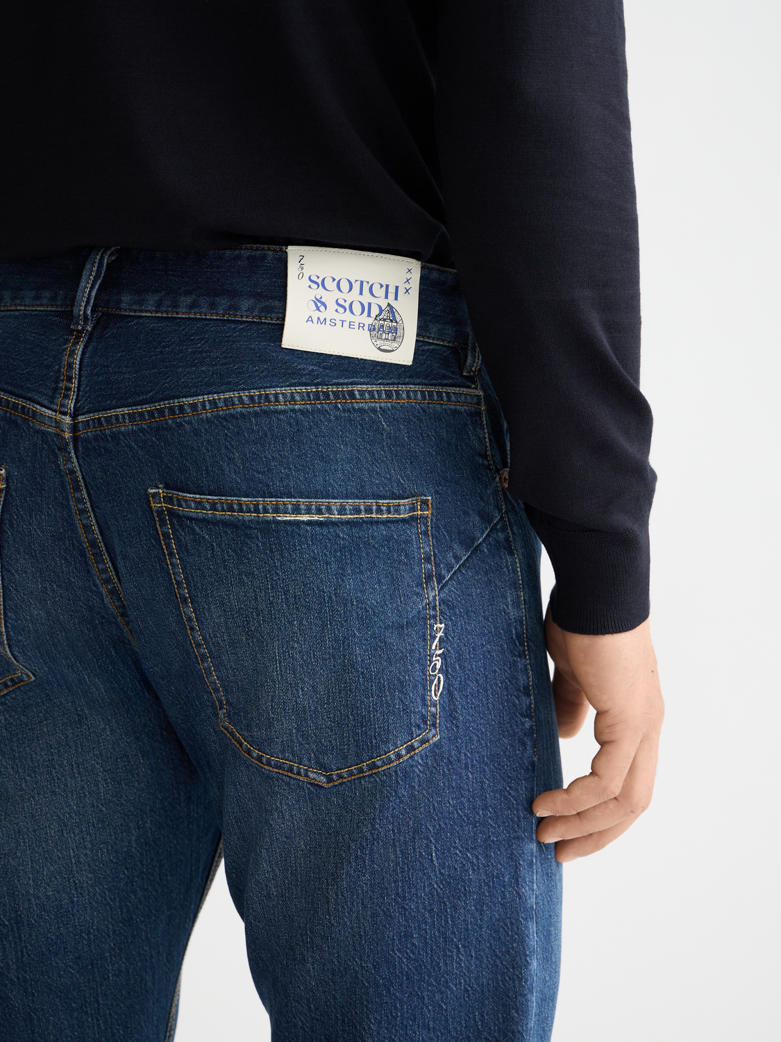 Zee straight fit jeans - Scotch & Soda NZ