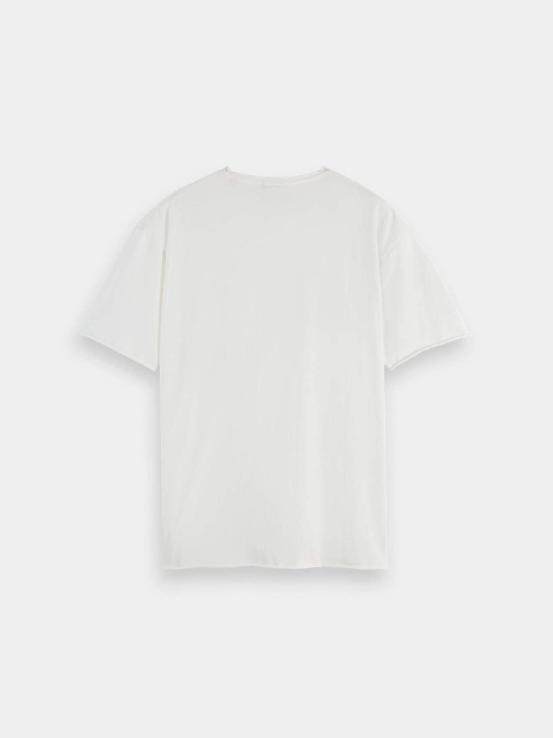 Raw edge t-shirt - Scotch & Soda NZ