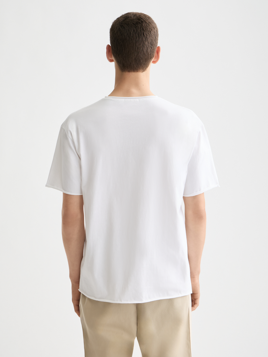 Raw edge t-shirt - Scotch & Soda NZ