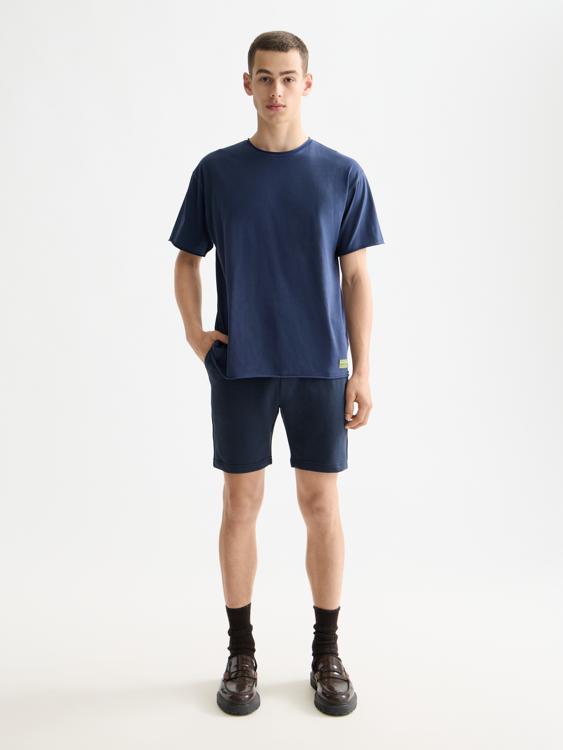 Raw edge t-shirt - Scotch & Soda NZ