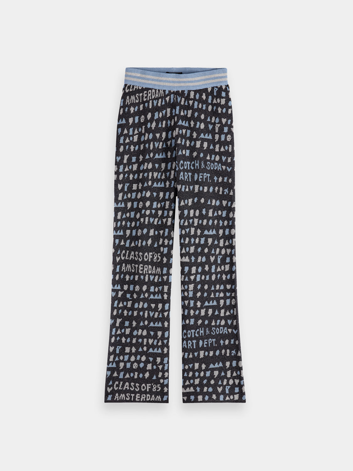 Kids - Jacquard sweatpants - Scotch & Soda NZ