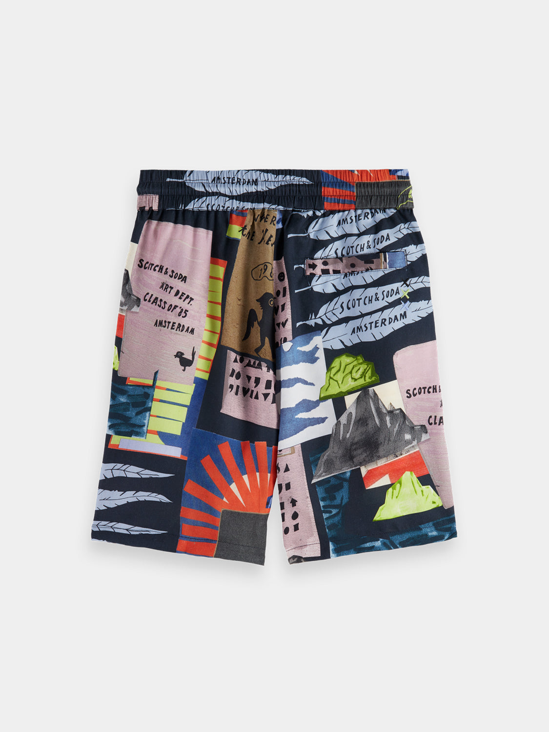 Kids - Printed shorts - Scotch & Soda NZ
