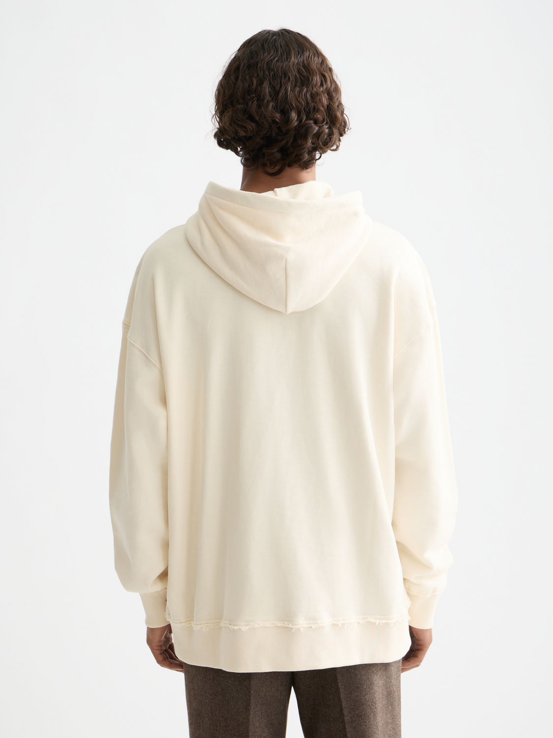 SCOTCH & SODA artwork hoodie made of soft sweats fabric, featuring a colorful creative design on the front.