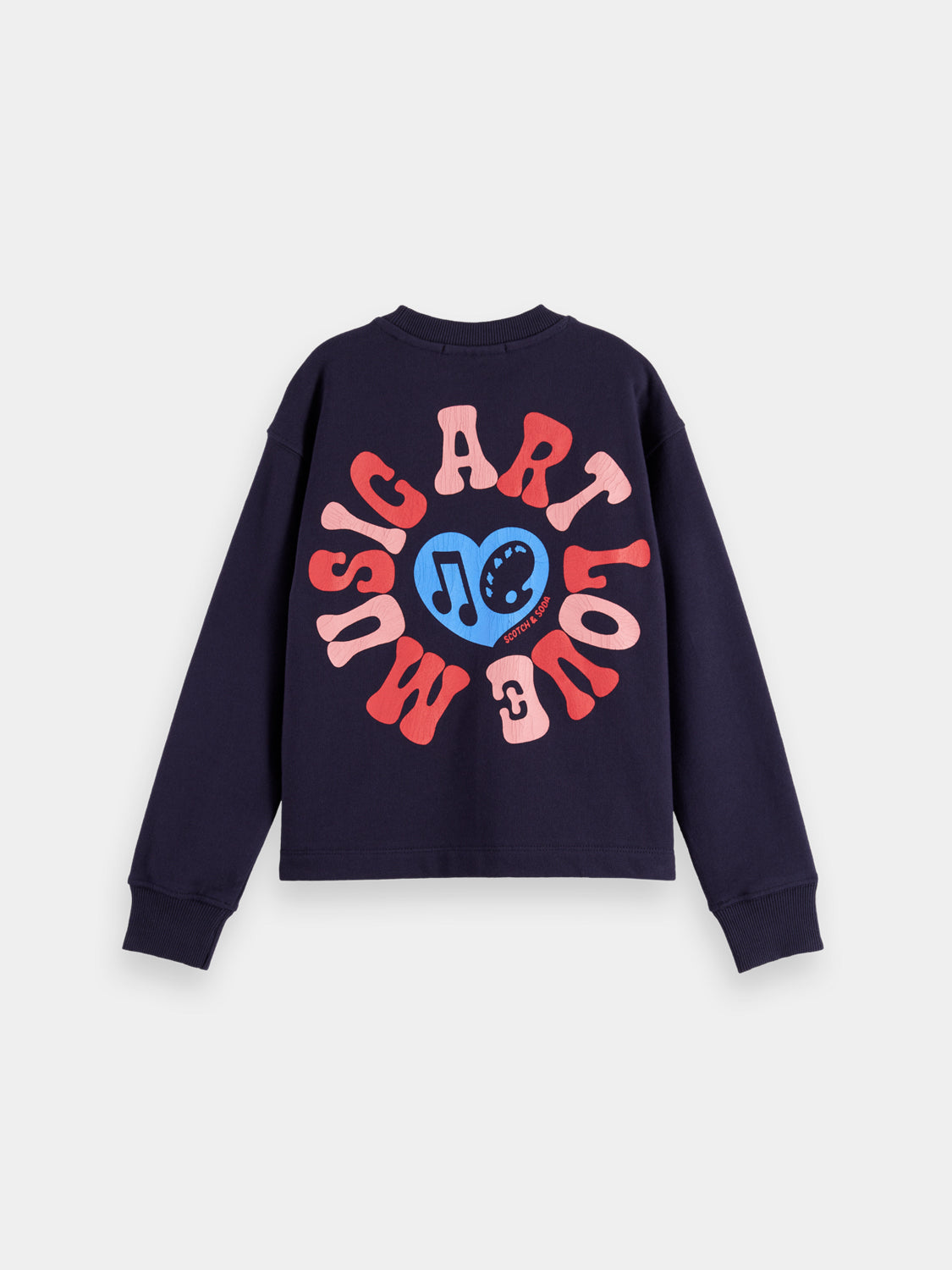 Kids - Artwork sweatshirt - Scotch & Soda NZ