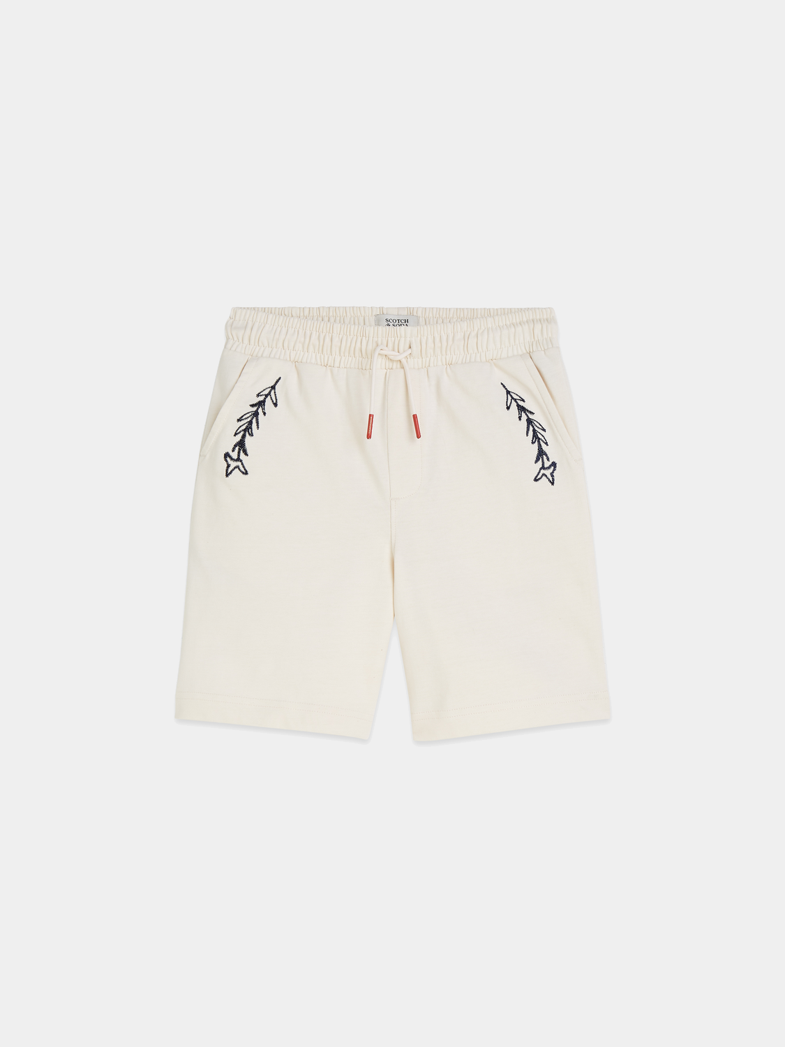 Kids' printed sweatshorts by Scotch & Soda featuring colorful patterns and comfortable fit, suitable for casual wear.