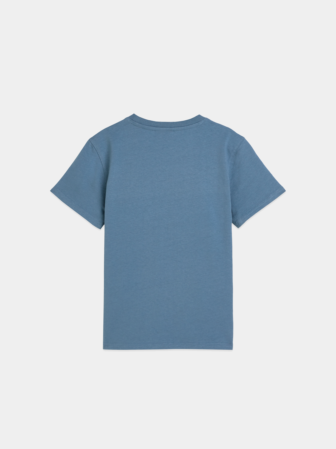 Kids' short-sleeve artwork T-shirt by Scotch & Soda featuring colorful graphic design on front.