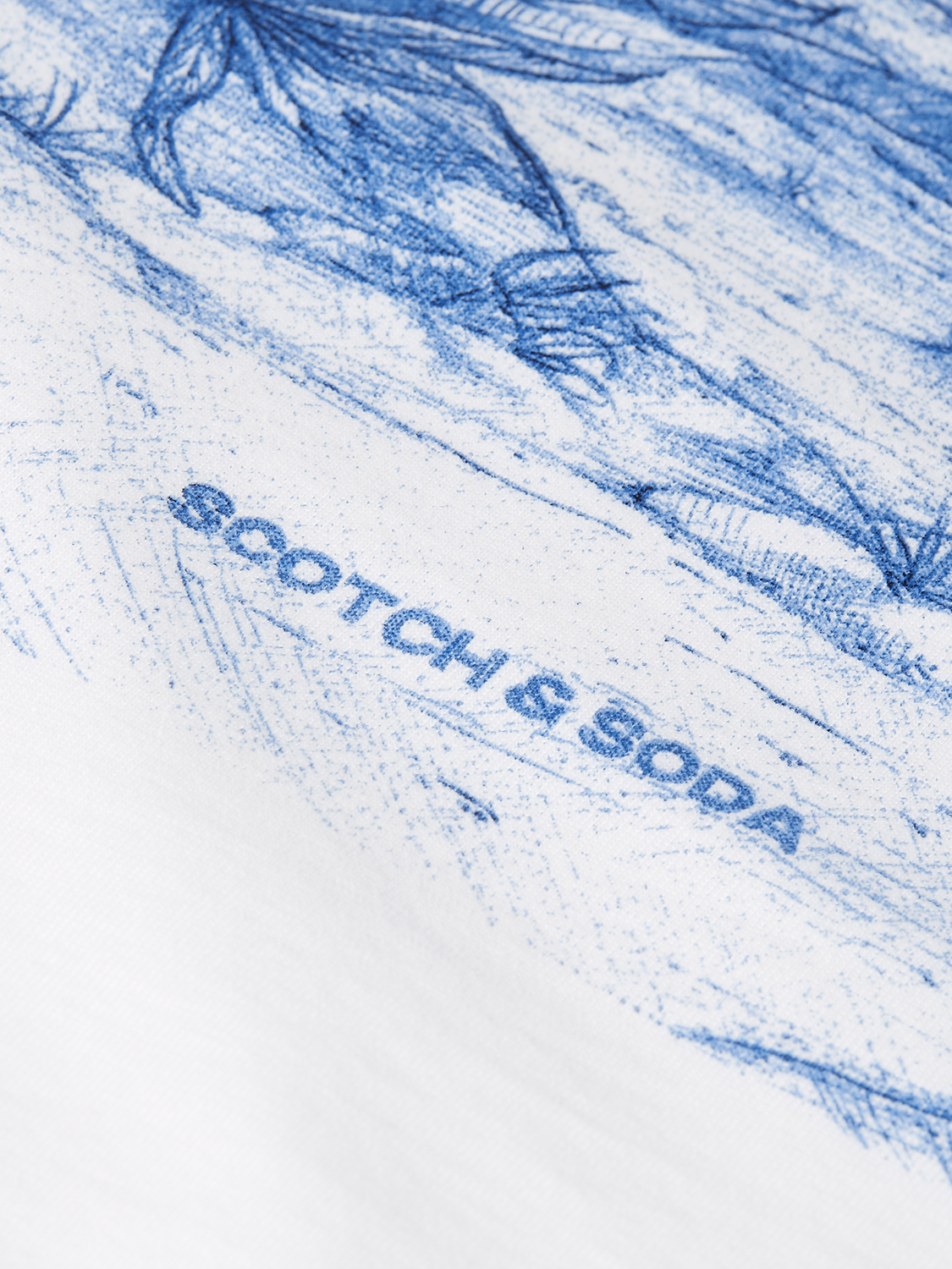 Kids' short-sleeve artwork T-shirt by Scotch & Soda featuring colorful printed design on soft cotton fabric.
