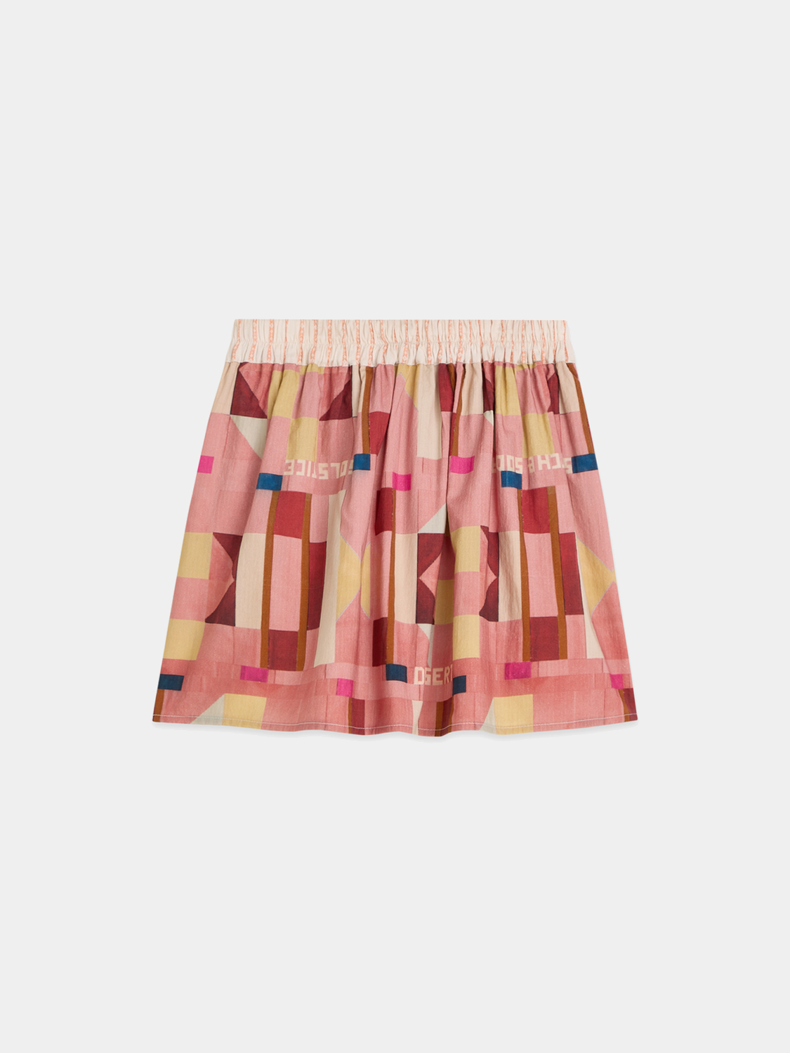 Kids printed seersucker skirt by Scotch & Soda, featuring colorful patterns and lightweight seersucker fabric for a stylish look.