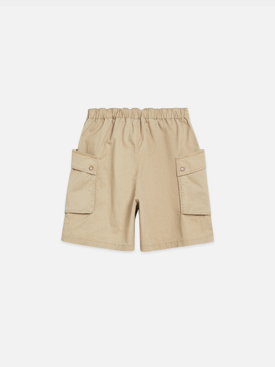 Back view of Scotch & Soda cargo shorts showing multiple pockets and relaxed fit in durable fabric.