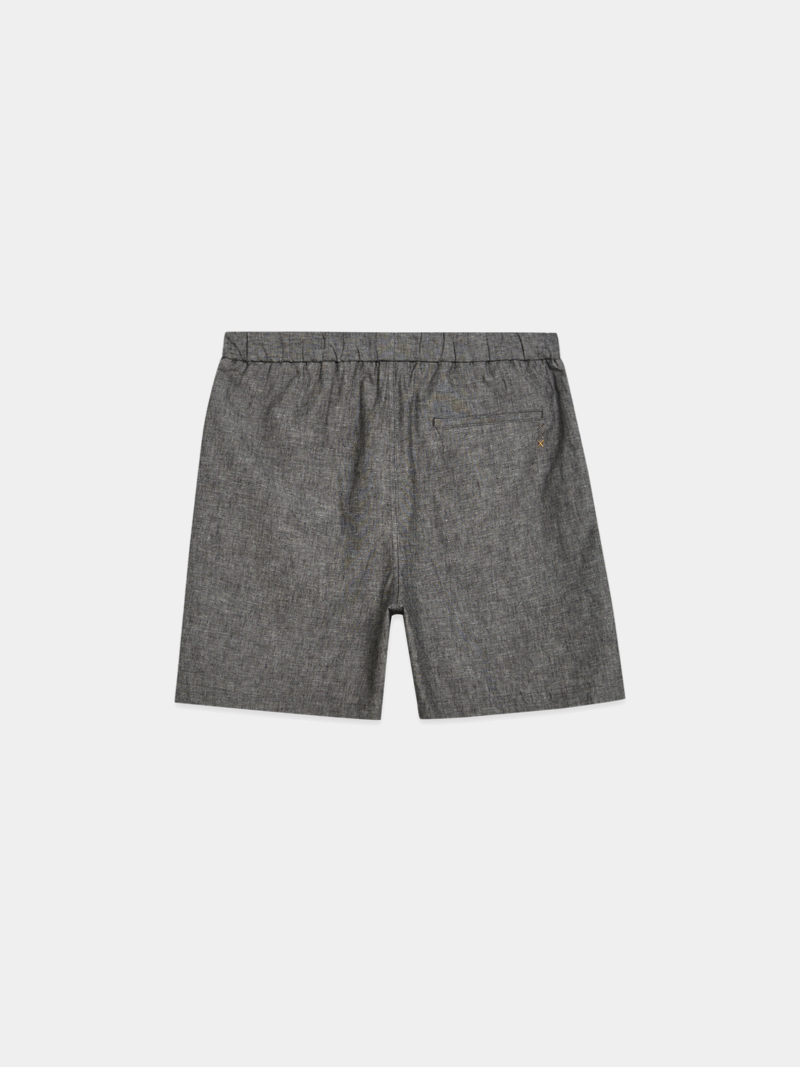 Blue tailored shorts by Scotch & Soda with a slim fit and front pockets, shown on a neutral background.