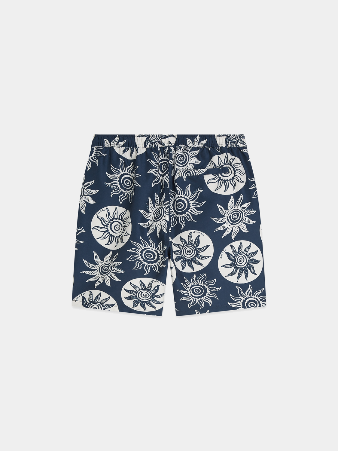 Printed swimshorts from Scotch & Soda featuring a vibrant design, tailored for comfortable swimwear and beachwear.